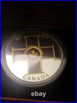 2017 Canada $20 Silver Coin 45th Anniversary Cross Of Valour Canadian Honours