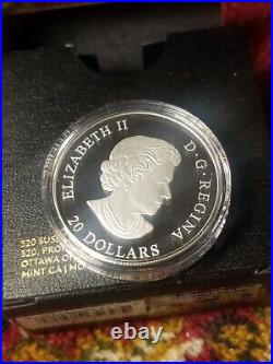 2017 Canada $20 Silver Coin 45th Anniversary Of The Order Of Military Merit