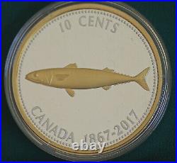 2017 Canada 5 x 5 oz Big Coins Colville Designs All pure silver wooden case