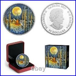 2017 Canada Animals in the Moonlight 2 oz Pure Silver $30 Coin Set of 4 Coins