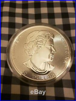 2017 Canada GRIZZLY BEAR 10oz Fine Silver Coin