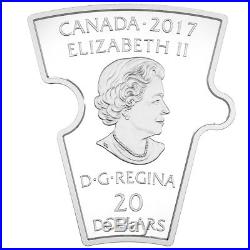 2017 Fine Silver Puzzle Coin Canada 150