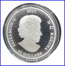 2017 Fine silver 2oz Gardens Of Canada Gate To Enchanted Garden $30 Coin #25-12