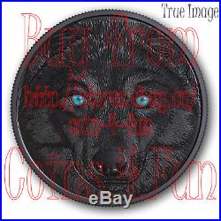2017 Glow-In-The-Dark Eyes of the Great Wolf $15 Pure Silver Coin Canada