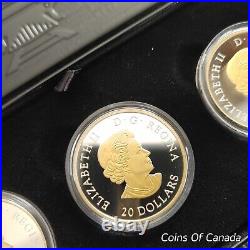 2017 Locomotives Across Canada 3 Coin Set $20 Gold Plated Silver #coinsofcanada
