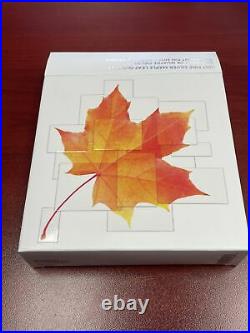 2017 Maple Leaf Quartet Pure Silver 4pc Coin Set In Box With Certificate
