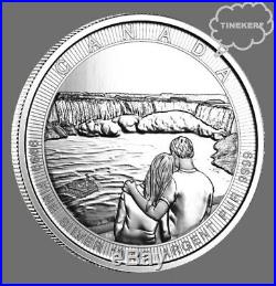 2017 The Great Canadian Niagara Falls 10 Oz. 9999 Fine Silver $50 Bullion Coin