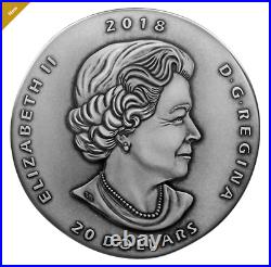 2018 $20 1 Oz. Fine Silver Coin Ancient Canada Marrella