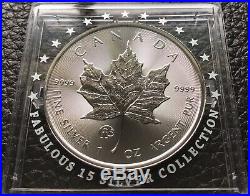 2018 $5 1oz. Fabulous F15 Maple Leaf Silver Coin Privy Mark Shipping FREE