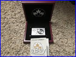 2018 $5 30TH ANNIVERSARY CANADIAN MAPLE LEAF 3 Oz Silver Coin Set & COA