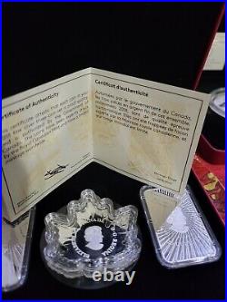 2018 Beneath Thy Shining Skies Pure Silver 3-coin Set