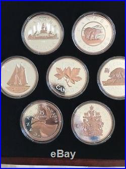 2018 Big Coin Series Full 7 Coin Set RCM 5 Oz Pure Silver