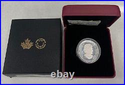 2018 Canada $20 Fine Silver Coin 3 Dimensional Approaching Canada Goose 3D