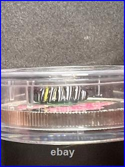 2018 Canada $20 Fine Silver Coin Little Creatures Monarch Caterpillar