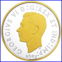 2018 Canada -75th Anniversary of the 1943 Half Dollar $25 Fine Silver Coin