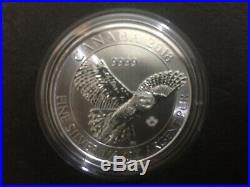 2018 Canada $8 1.5oz 1 1/2oz Canadian Snowy Owl Fine Silver Bullion coin