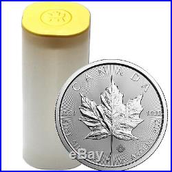 2018 Canada Silver Maple Leaf 1oz BU Coin 25pc Tube