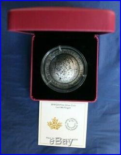 2018 Canada Silver Proof $25 coin Lest We Forget in Case with COA (AF6/12)