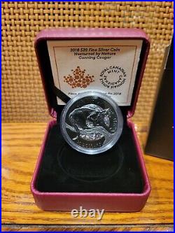 2018 Cunning Cougar 1 oz Silver nocturnal by nature coin 99.99