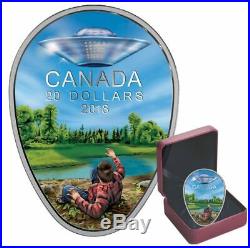 2018 Falcon Lake 2019 Shag Harbour UFO Incident $20 Pure Silver Coins
