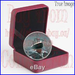 2018 The Sinking of the SS Princess Sophia $20 1OZ Pure Silver Proof Coin Canada