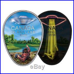 2018 UFO Falcon Lake Incident ExtraterrestrialPhenomena $20 1OZ Silver Glow Coin