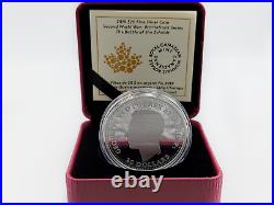 2019 1 oz. $20 Fine Silver Coin WWII Series The Battle of the Scheldt. 9999