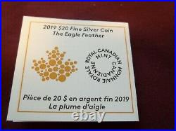 2019 $20 Fine Silver Coin The Eagle Feather