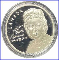 2019 Canada 1oz Fine Silver $20 Viola Desmond Coin And Banknote Set #37-01