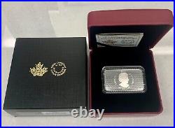 2019 Canada $20 Fine Silver Coin Historical Stamps Arrival of Cartier Quebec