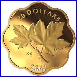 2019 Canada $20 Fine Silver Coin Iconic Maple Leavs