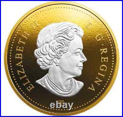 2019 Canada 5 Cent Big Coin Series 5oz Pure Silver Coin + Box & COA