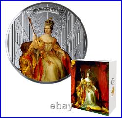 2019 Canada 5 OZ Silver Coin 200th Anniversary Birth of Queen Victoria COA #82