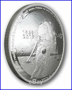 2019 Canada Apollo 11 50th anniversary $25 pure silver coin convex coin