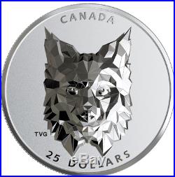 2019 Canada Lynx Multifaceted 1 oz Pure Silver Coin Low Serial Number #35