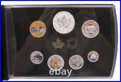 2019 Canada Pure Silver Colourised Coin Set Classic Canadian Coins