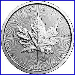 2019 Canada Silver Maple Leaf 1oz BU Coin 5pc