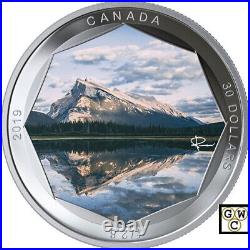2019'Mount Rundle-Peter McKinnon Photo Series'Proof $30 Fine Silver Coin18724
