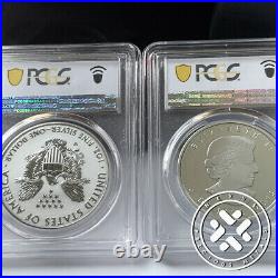 2019 RCM Pride of Two Nations 2 Coin Set PCGS PR69 & PCGS PR70 Canada Release