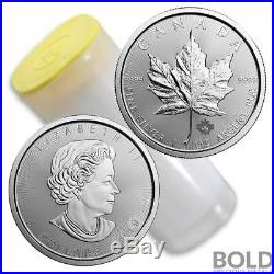2019 Silver 1 oz Canada Maple Leaf (25 Coins)