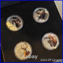 2020 + 2021 Canada $30 2 oz Silver Imposing Icons 4 Coin Set #coinsofcanada