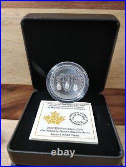 2020 $20 Fine Silver Coin Her Majesty Queen Elizabeth II's Lover's Knot Tiara