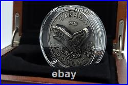 2020 2 oz. Pure Silver Coin From the R&D Lab Flying Loon 13th Coin Minted