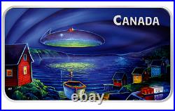 2020 CANADA $20 Clarenville UFO Incident Glow-In-The-Dark 1oz Silver Coin