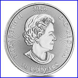 2020 Canada $10 Kraken 2 oz. 9999 Silver Coin NGC MS 69