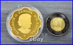 2020 Canada $20 Pure Silver Coin Gold Plated Iconic Maple Leaves Proof RCM UNC