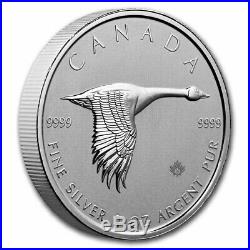 2020 Canada 2 oz $10 Silver Canadian Goose SKU#207742
