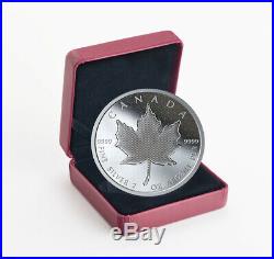 2020 Canada 2 oz Silver Pulsating Maple Leaf Proof $10 Coin GEM Proof SKU59155