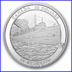 2020 Canada $30 S. S. Keewatin Steamship 2 ounce pure silver coin in stock