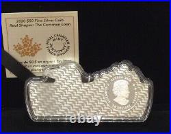 2020 Common Loon Real Shapes Silhouette $50 3.2OZ Pure Silver Proof Coin Canada
